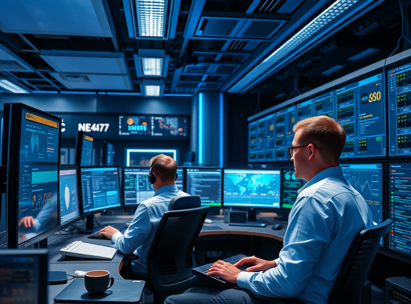 24/7 technical support team in Network Operations Center